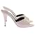 Yves Saint Laurent Mules blanches à talons  - vue 5