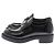 Mocassini Prada in pelle nera taglia 36 Nero - vista 2