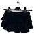 Autre Marque Pantaloncini neri in cotone GLOWNY Nero