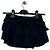 Autre Marque Pantaloncini neri in cotone GLOWNY Nero - vista 2