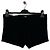 Autre Marque Schwarze Samtshorts