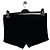 Autre Marque Schwarze Samtshorts - Ansicht 2