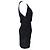 Iro Yasmina Cut-Out Tweed Mini Black Cotton Negro - vista 2