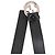 Logo Interlocking G Gucci in tono argento in pelle nera Nero - vista 3