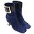 Botines con hebilla So Vivier de Roger Vivier en ante azul marino - vista 4