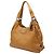Borsa a tracolla Coach Madison Hobo in pelle marrone Camel - vista 2