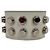 Bracciale Wrap con Borchie Saint Laurent in Pelle Bianca Bianco - vista 3