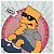 Off White Camiseta Off-White x The Simpsons "Chill, Man!" en algodón blanco - vista 10
