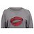 Sudadera Dries Van Noten de algodón gris con lentejuelas en forma de labios - vista 2
