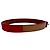 Bracciale a doppio giro Fendi in pelle multicolore - vista 4