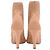 Gianvito Rossi Vires Open-Toe Stretch-Knit Stiefeletten aus nude Polyester - Ansicht 3