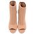 Gianvito Rossi Vires Open-Toe Stretch-Knit Stiefeletten aus nude Polyester - Ansicht 5