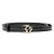 Fendi FF Diamond Gürtel Schwarz Leder