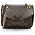 Borsa a tracolla Passy in tela Monogram Louis Vuitton Nero