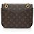Borsa a tracolla Passy in tela Monogram Louis Vuitton Nero - vista 3