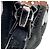 Sandali con tacco T-Strap festonati Alaïa in camoscio nero - vista 13