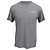 T-shirt in cotone bianco con stampa logo Jacquemus Grigio