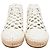 Céline Stivaletti espadrillas intrecciati con lacci Celine in pelle bianca Bianco - vista 2