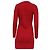 Mini abito Jacquemus La Robe Maille Colin in lana rossa Rosso - vista 4