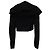 Giacca bolero con cappuccio Alaïa in viscosa nera Nero - vista 6