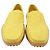 Mocassini Tod's in suede giallo con suola in gomma - vista 2