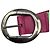 Cintura con fibbia logo Dolce & Gabbana in cotone multicolore - vista 10