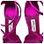 Tacchi Azia Jimmy Choo in raso rosa Marrone - vista 9
