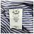 Balenciaga gestreifte Bluse mit Bindehals aus blauem Polyester - Ansicht 6