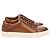 Sneakers basse Ralph Lauren Purple Label in pelle marrone