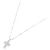 Autre Marque Collana Croce in Oro Bianco Au750 e Diamanti Argento - vista 2