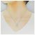 Autre Marque Collana Croce in Oro Bianco Au750 e Diamanti Argento - vista 6