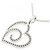 Autre Marque Collana in oro bianco 750 e diamanti Argento - vista 4