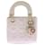 Mini bolso "Lady Dior" blanco  - vista 1