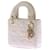 Mini bolso "Lady Dior" blanco  - vista 5