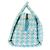 Bottega Veneta Borsa "Intrecciato" blu e bianca - vista 8