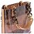 Borsa trasparente Louis Vuitton marrone - vista 10