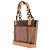 Borsa trasparente Louis Vuitton marrone - vista 2