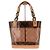 Borsa trasparente Louis Vuitton marrone - vista 5