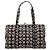 Chanel Borsa a pochette bianca e nera Nero