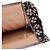 Chanel Borsa a pochette bianca e nera Nero - vista 12