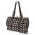 Chanel Borsa a pochette bianca e nera Nero - vista 3