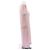 Chanel Rosa gestreiftes Strickkleid aus Kaschmir Pink - Ansicht 3