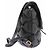 Chanel Mochila de couro acolchoada preta Preto - vista 3