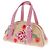 Dior Bestickte Raffia-Handtasche Mehrfarben - Ansicht 4