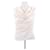 Magda Butrym Top drapeado asimétrico Blanco