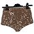 Autre Marque Mini shorts nude glitterati - vista 2