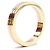 Anel Cartier Louis Ouro Branco - vista 5