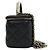Chanel Vanity Chain Tote Bag aus schwarzem Lammleder - Ansicht 2