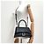 Balenciaga Borsa a tracolla Hourglass con manico superiore Nera Nero - vista 3