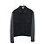 Dior Gestreifte Denimjacke Schwarz